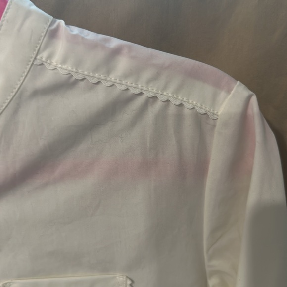 Victoria Beckham for target S long sleeve white shirt nwt with beautiful details - Picture 4 of 8